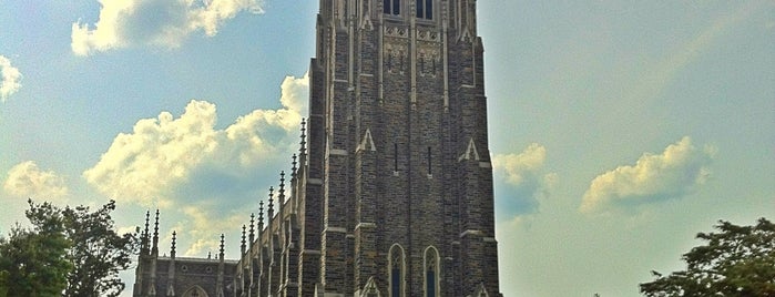 Duke University Chapel is one of NC trip.