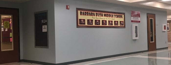 Barbara Bush Middle School is one of Routine.