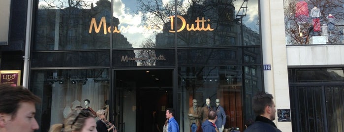 Massimo Dutti is one of Paris.