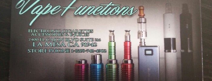 Vape Functions is one of Lugares favoritos de Micah.