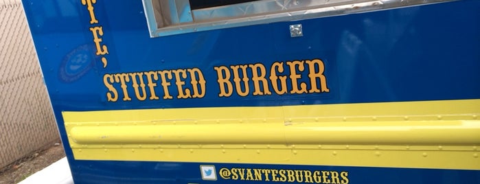 Svante's Stuffed Burger is one of Austin Passbook (2015).