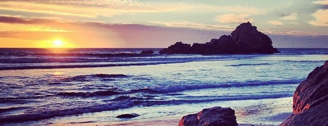 Pfeiffer Beach is one of California Sunset Spots.