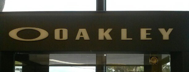 Oakley is one of stores.