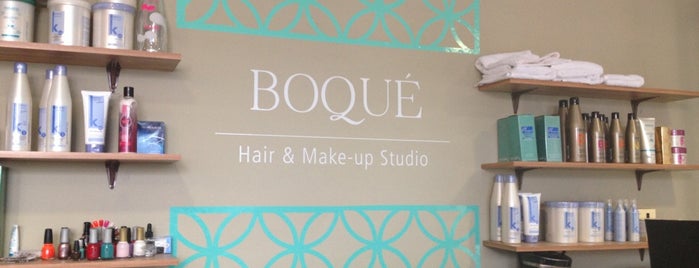 Boqué hair & makeup studio is one of Tempat yang Disimpan Ale.