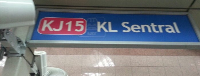 RapidKL KL Sentral (KJ15) LRT Station is one of Go Outdoor, MY #4.