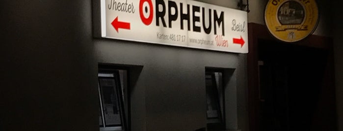 Orpheum is one of kabarett.