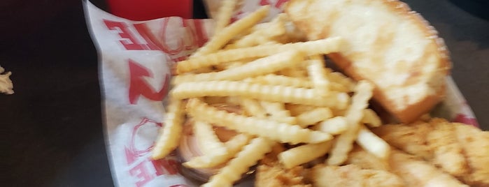 Raising Cane's Chicken Fingers is one of Favorite Eateries.