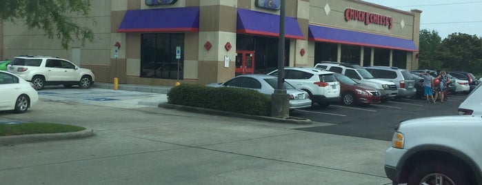Chuck E. Cheese is one of Biloxi, MS.