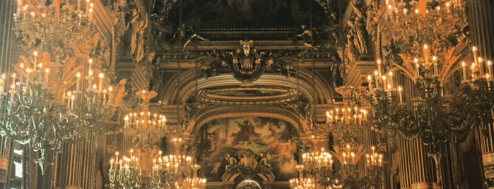 Opéra Garnier is one of Marga'nın Beğendiği Mekanlar.
