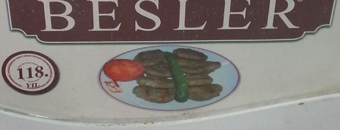 Besler İnegöl Köftecisi is one of Bursa Lezzet Turu.