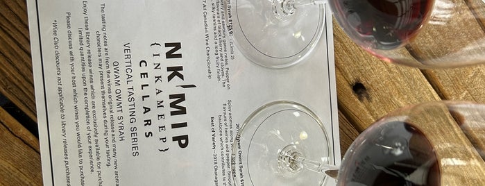 Nk'Mip Cellars is one of Kelowna Winery's.