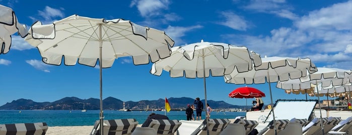 Carlton Beach Club is one of Cannes 🇫🇷.