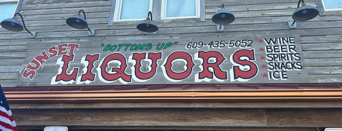 Sunset Liquors is one of Cape May SHOPS.