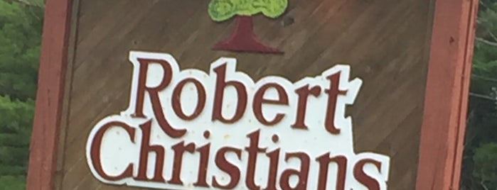 Robert Christian's is one of G's Saved Places.