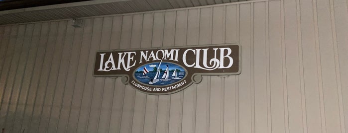 Lake Naomi Clubhouse is one of favorites.