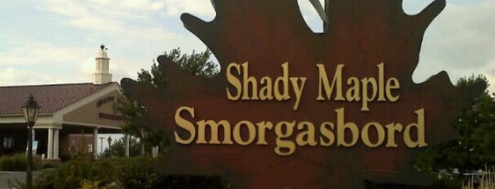 Shady Maple Smorgasbord is one of Locais curtidos por G.