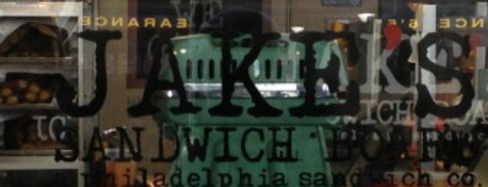 Jake's Sandwich Board is one of Philadelphia.
