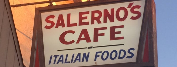 Salerno's Cafe is one of 15 Bucket List Pizzerias (FWF).