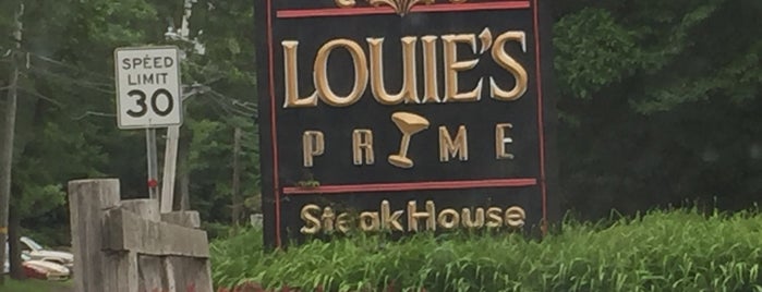 Louie's Prime is one of สถานที่ที่บันทึกไว้ของ Lizzie.
