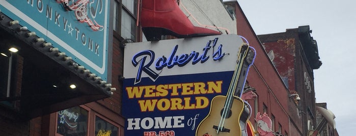 Robert's Western World is one of G : понравившиеся места.