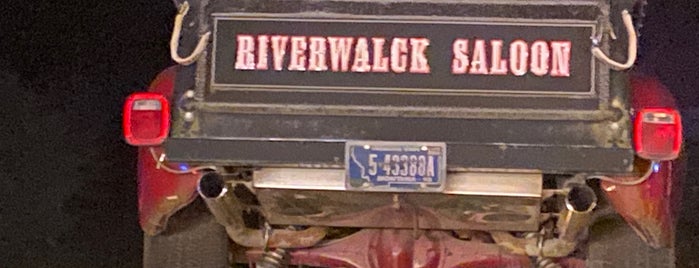 Riverwalck Saloon is one of สถานที่ที่ G ถูกใจ.