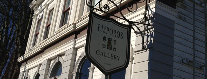 Emporos is one of Locais curtidos por Trevor.