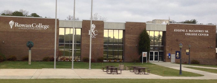 Rowan College of South Jersey is one of Gloucester County, NJ.