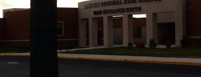 Kingsway Regional High School is one of Gloucester County, NJ.