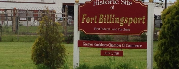 Fort Billings Park is one of Gloucester County, NJ.