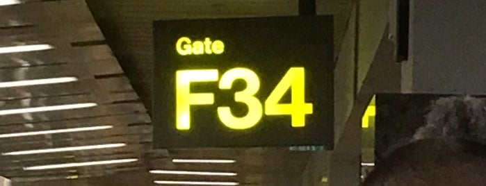 Gate F34 is one of SIN Airport Gates.