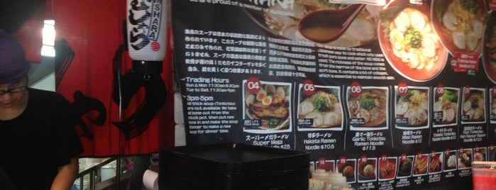 Gumshara Ramen (がむしゃら ラーメン) is one of Asian Food - Sydney.