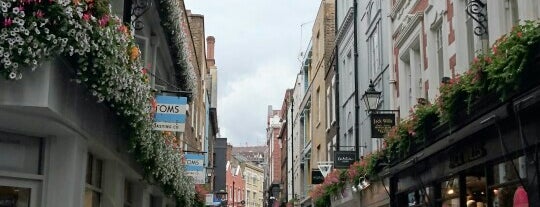Carnaby Street is one of London Loves.