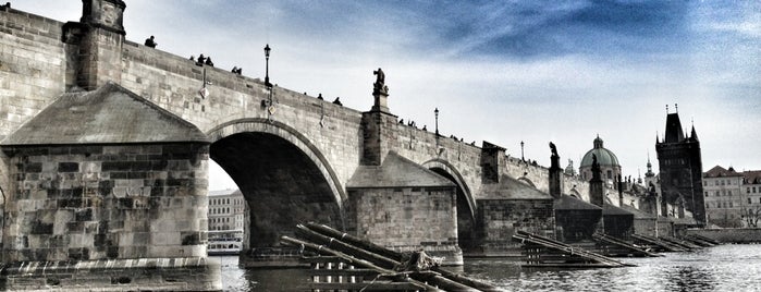 Karlsbrücke is one of Prague.