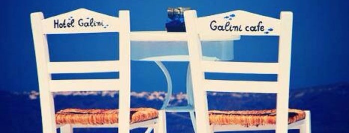 Galini Café is one of Santorini.