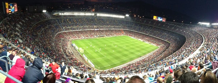 Camp Nou is one of BARCELONA – BCN.