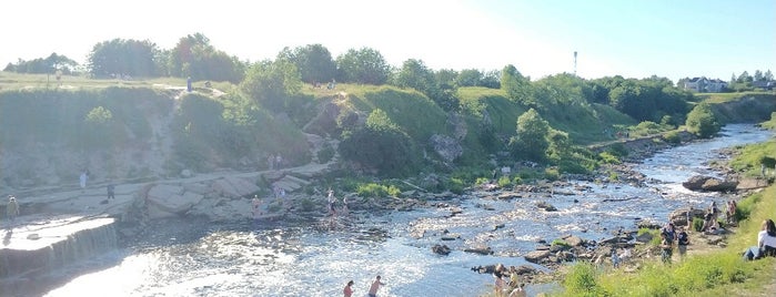 Саблинский водопад is one of Orte, die Anastasia gefallen.