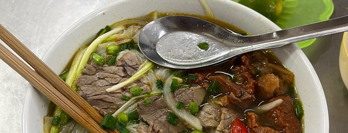 Phở bò gốc gạo is one of Hanoi.