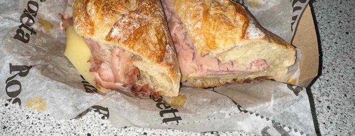 Rosetta Bakery is one of NY to do - food.