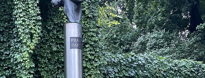 Frank Zappa monument is one of VILNIUS - LITHUANIA.