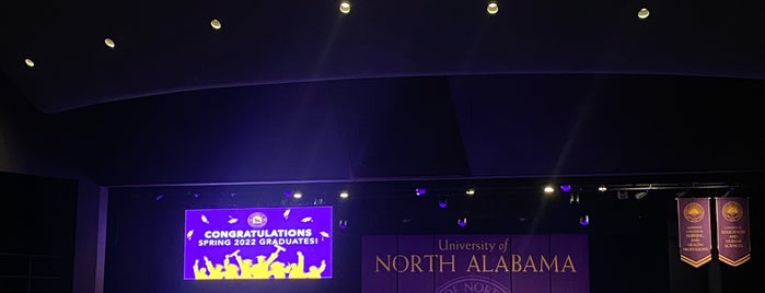 Norton Auditorium is one of UNA.
