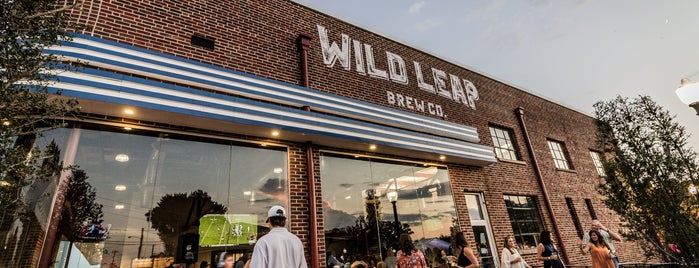 Wild Leap Brew Co. is one of Great Wolf LaGrange.