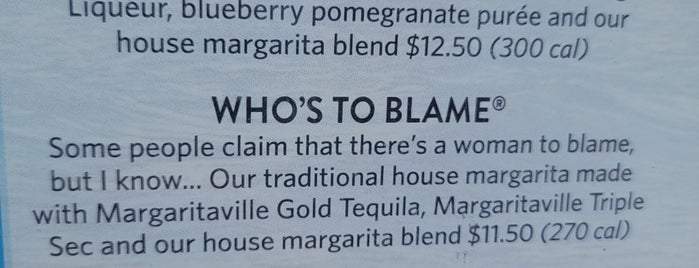 Margaritaville is one of My list.