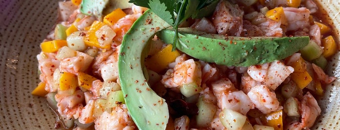 Karina’s Mexican Seafood Cantina is one of SD.