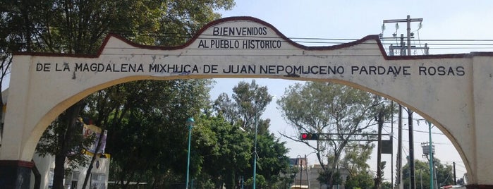 Pueblo Historico de la Magdalena Mixhuca is one of Karen'in Beğendiği Mekanlar.