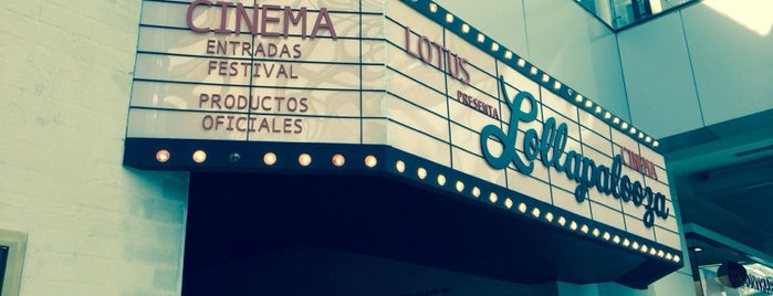 Cinema Lollapalooza is one of Santiago.