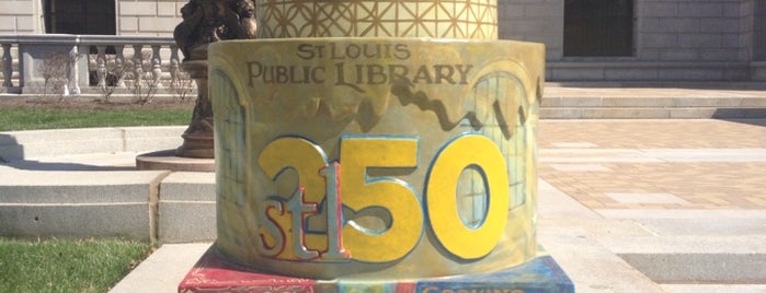 St. Louis Public Library - Central Library is one of #STL250 Cakes (Inner Circle).