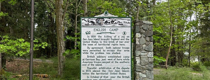 English Camp San Juan Island Washington is one of San Juan Islands.