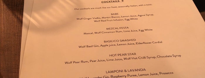 WOLF is one of London Restaurants.