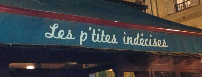 Les P'tites Indécises is one of Paris Wine bars/Restaurants.