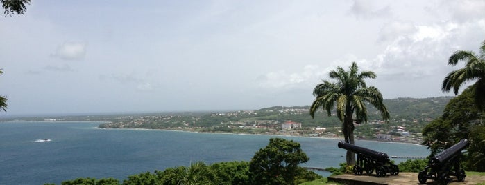 Fort King George is one of Tobago Spots.